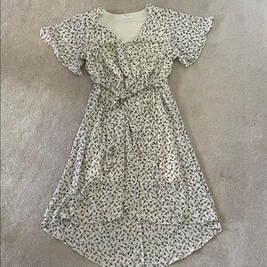 Sienna Sky Black and White High Low Dress